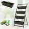Costway 5 FT 4-Tier Vertical Raised Garden Bed Elevated Planter Box w/4 Container Boxes